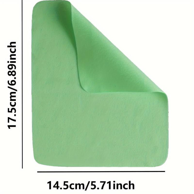 1pc Ultra Fine Fiber Glasses Cleaning Cloth Reusable Double Sided