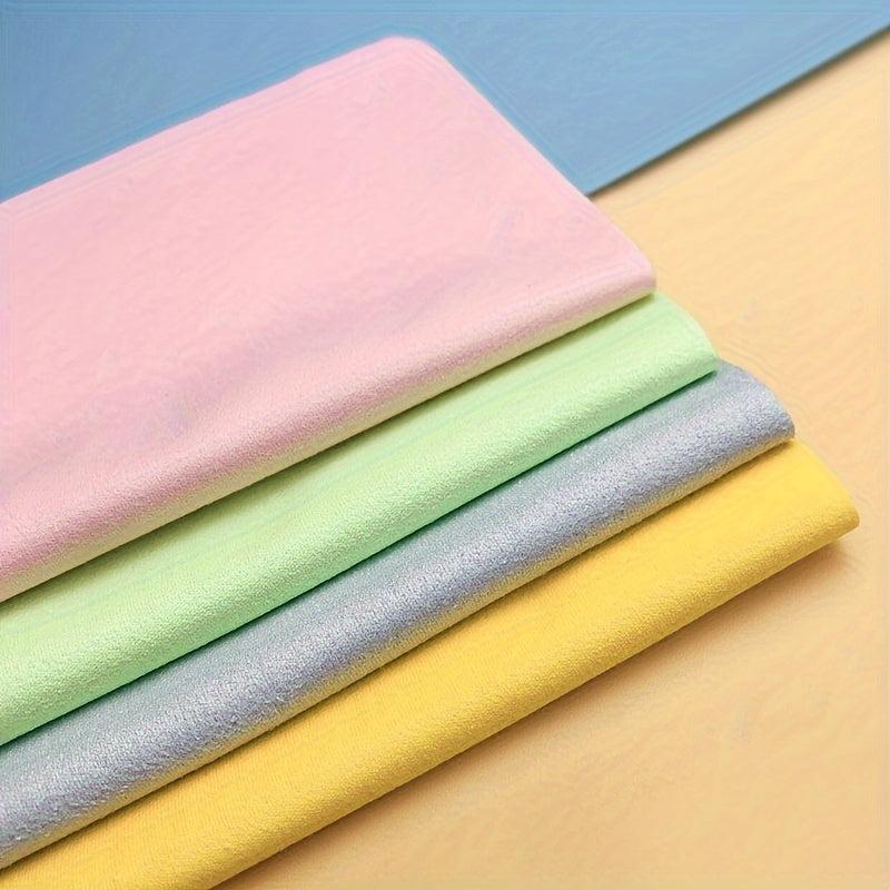 5pcs Ultra-fine Fiber Glasses Cleaning Cloth Jewelry Piano Screen Wiping