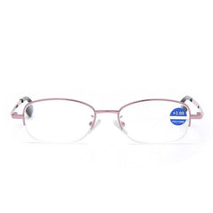 Metal Round Frame Gaming Glasses Light Blocking Lens Unisex Reading 1.0-4.0