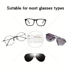 35 Pairs Non Slip Silicone Nose Pads For Glasses Repair Set For Sunglasses