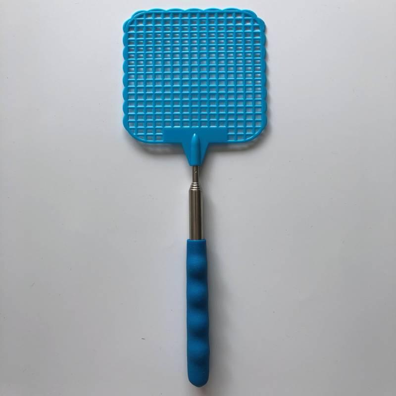Telescopic Mini Fly Swatter Folding Catch Fly Mosquito Plastic Swatter