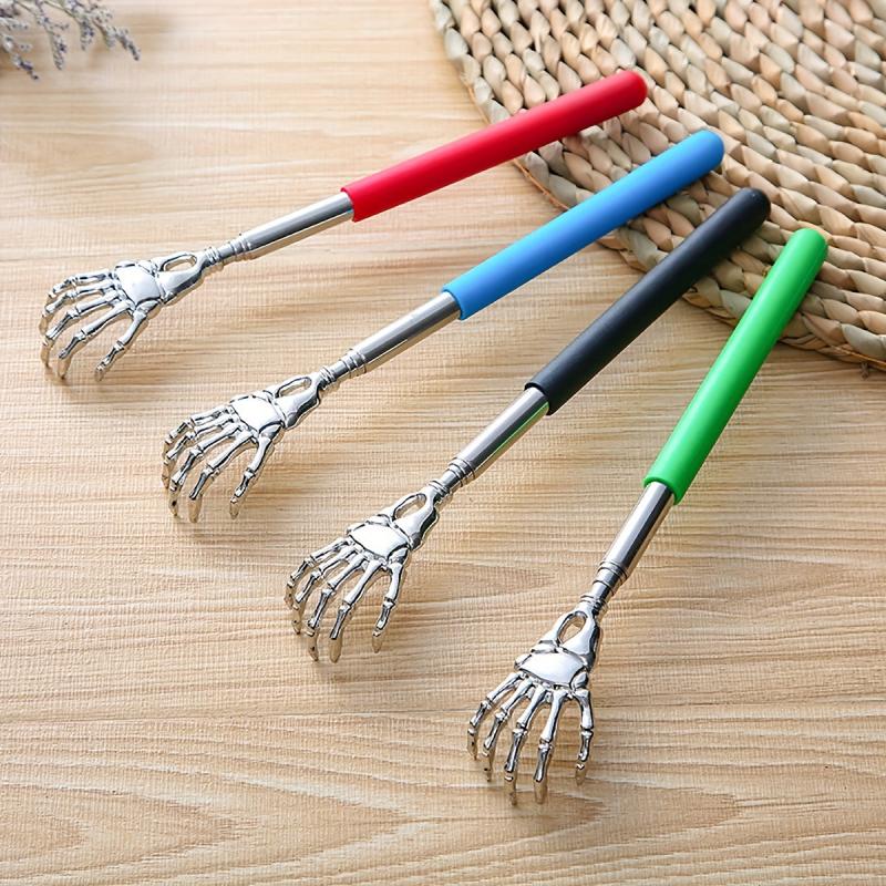 Adjustable Telescopic Back Scratcher Ghost Claw Stainless Steel Massager