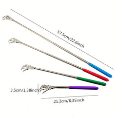 Portable Retractable Stainless Steel Back Scratcher Massager