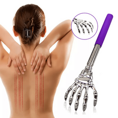 Portable Retractable Stainless Steel Back Scratcher Massager