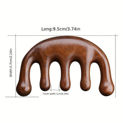 Wooden 8 Beads Massage Stick Lymphatic Drainage Body Shaping Tool