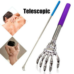 Telescopic Back Scratcher Ghost Hand Stainless Steel Retractable Itchy Scratcher