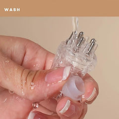 Head Manual Massage Comb Roller Ball Applicator