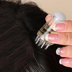 Head Manual Massage Comb Roller Ball Applicator
