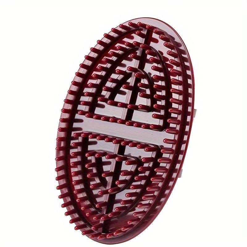 Massage Brush Gua Sha Tools Handheld Plastic Meridians Massage Brush
