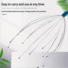 Octopus Head Massager Scalp & Body Relaxation