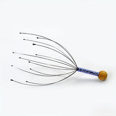 Octopus Head Scratcher Massager Stress Relief Clear Nerves