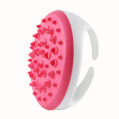 Pink Massage Brush Cleaning Brush Scalp Massage Tool