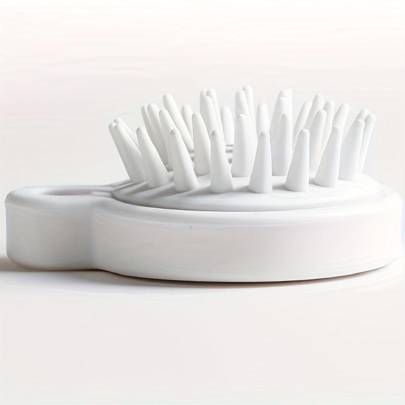 Silicone Head Massage Comb for Scalp Cleansing