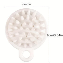 Silicone Head Massage Comb for Scalp Cleansing