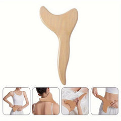 Wooden Gua Sha Tools Paddle Massager for Back Legs Arms