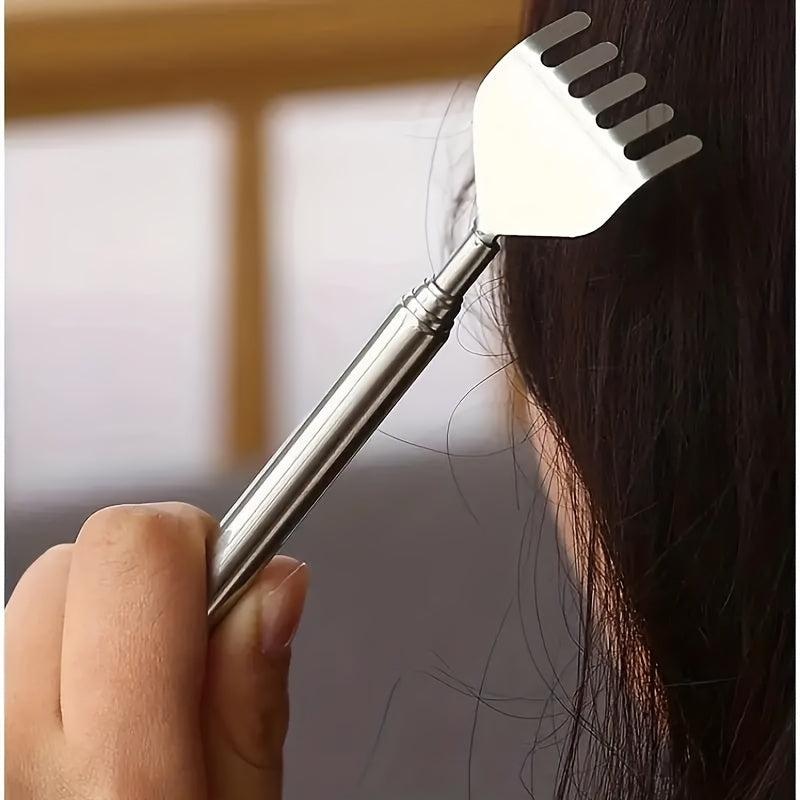 Telescoping Back Scratcher Portable Tickle Massager