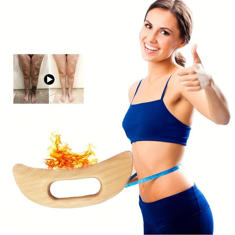 Wooden Gua Sha Tool Leg Arm Grab Massage Sandalwood Gua Sha Board