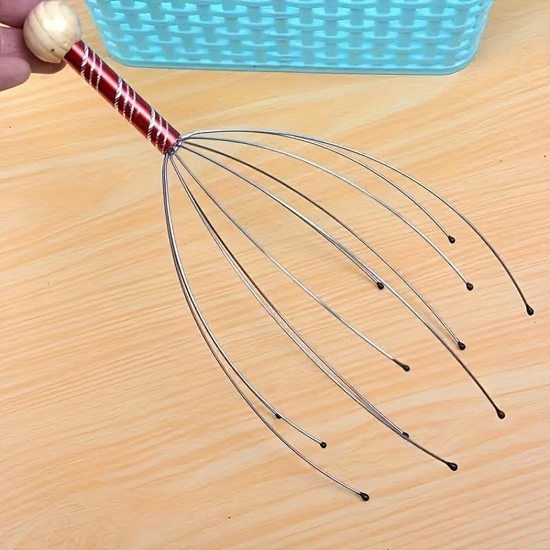 Handheld Scalp Massager for Relaxation Stress Relief Hair Stimulation