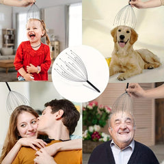 2pcs Head Massager Scratcher Handheld Scalp Massage For Relaxation