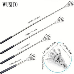 2 Pack Metal Telescoping Back Scratcher Portable Massage Tool