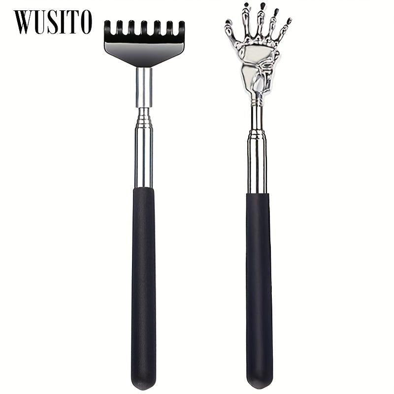 2 Pack Metal Telescoping Back Scratcher Portable Massage Tool