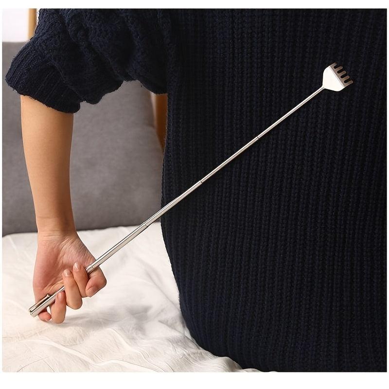Adjustable Back Scratcher Stainless Steel Portable Extendable Claw Extender
