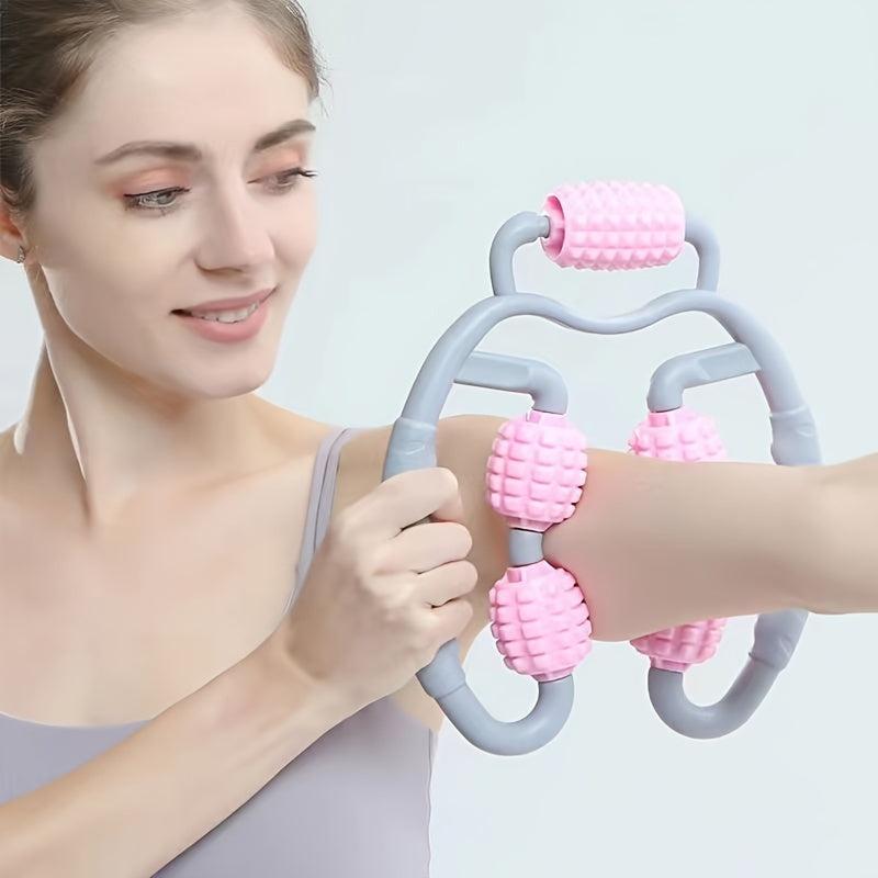 5 Wheel Trigger Point Arm Foam Roller Massage Tool