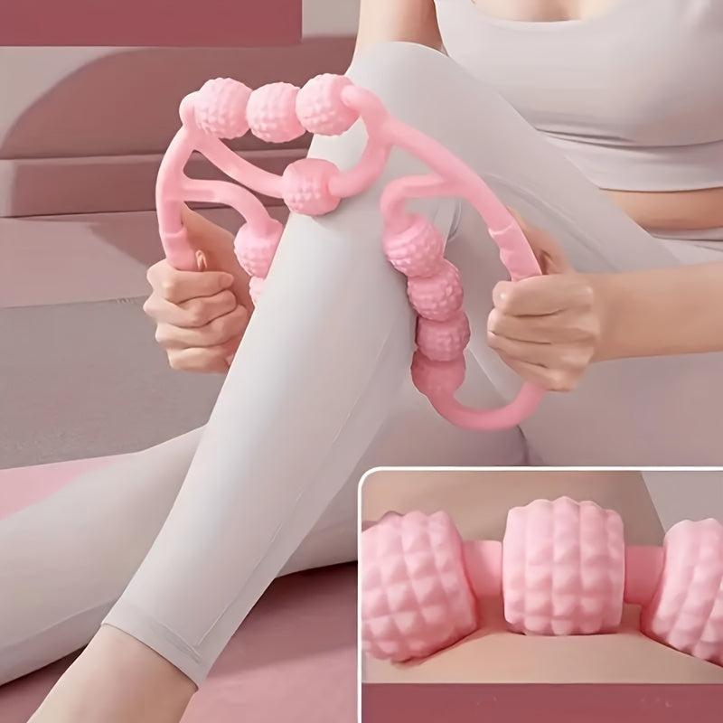 12 Rounds Muscle Relaxation Roller Unblock Blood Circulation Yoga Fitness