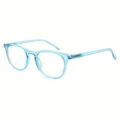 Women's Colorful Frame Reading Glasses Lightweight Spring Hinge Eyeglasses