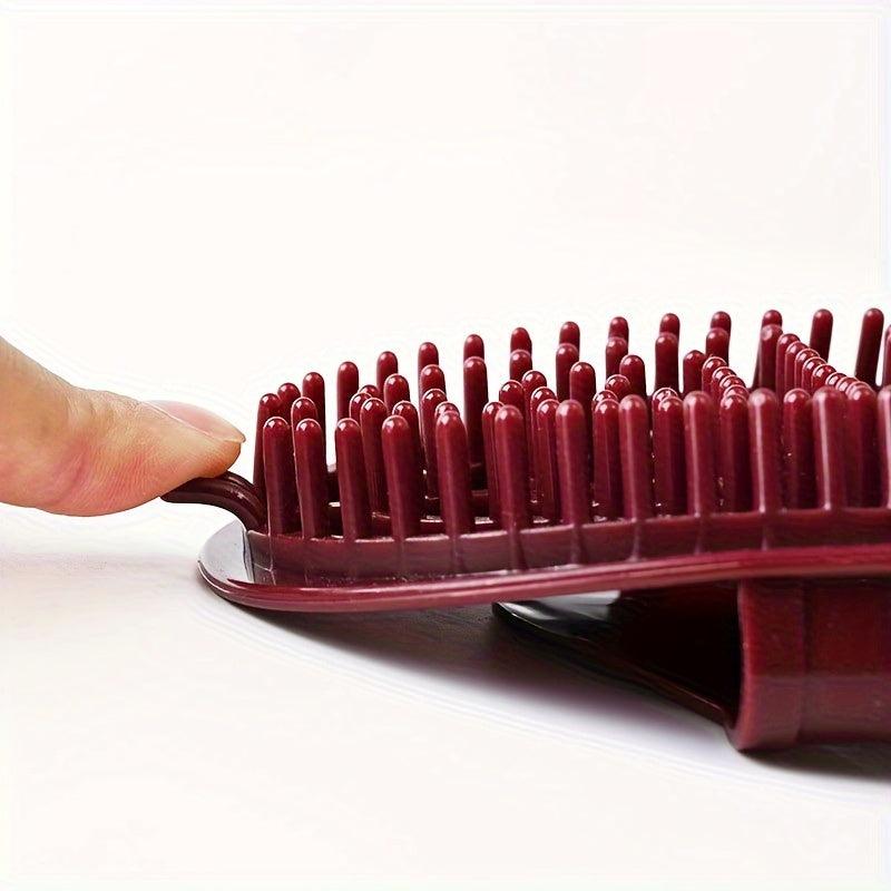 Handheld Massage Brush Gua Sha Tools Plastic Meridians Massage Brush