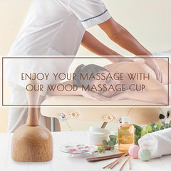 4pcs Wooden Therapy Massage Tools for Deep Muscle Tissue Massage