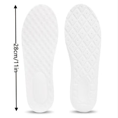 2pcs Sports Insoles Soft Running Shock Absorption Arch Support Inserts