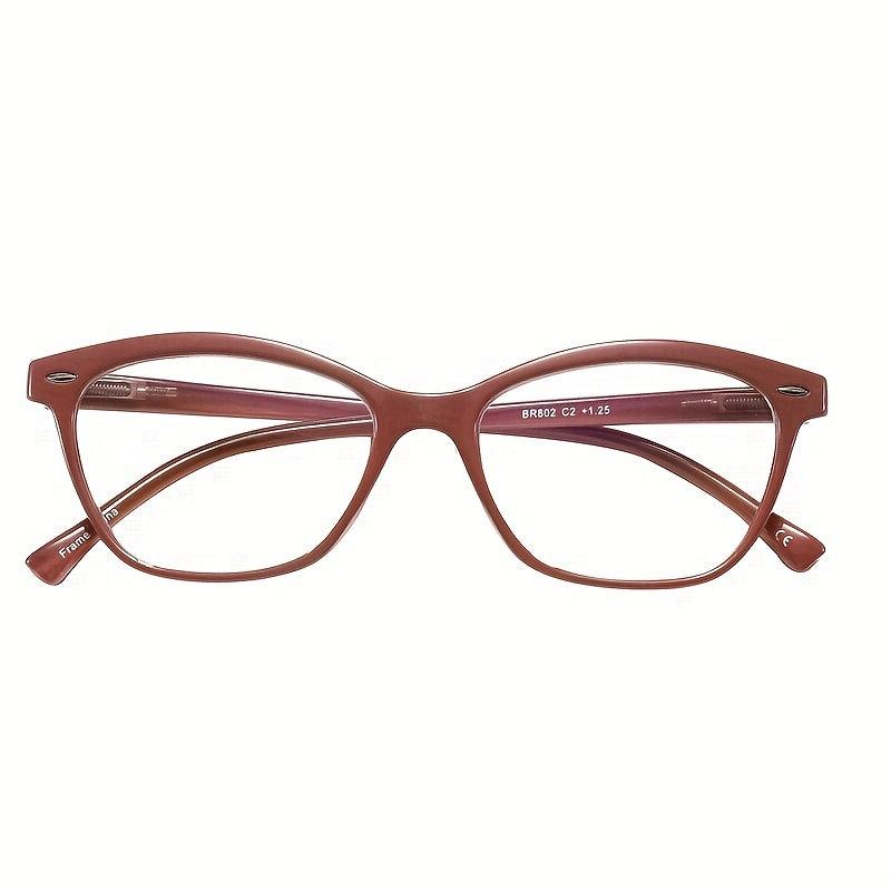 Women's Light Blocking Glasses Spring Hinge Anti Glare UV Eyeglasses