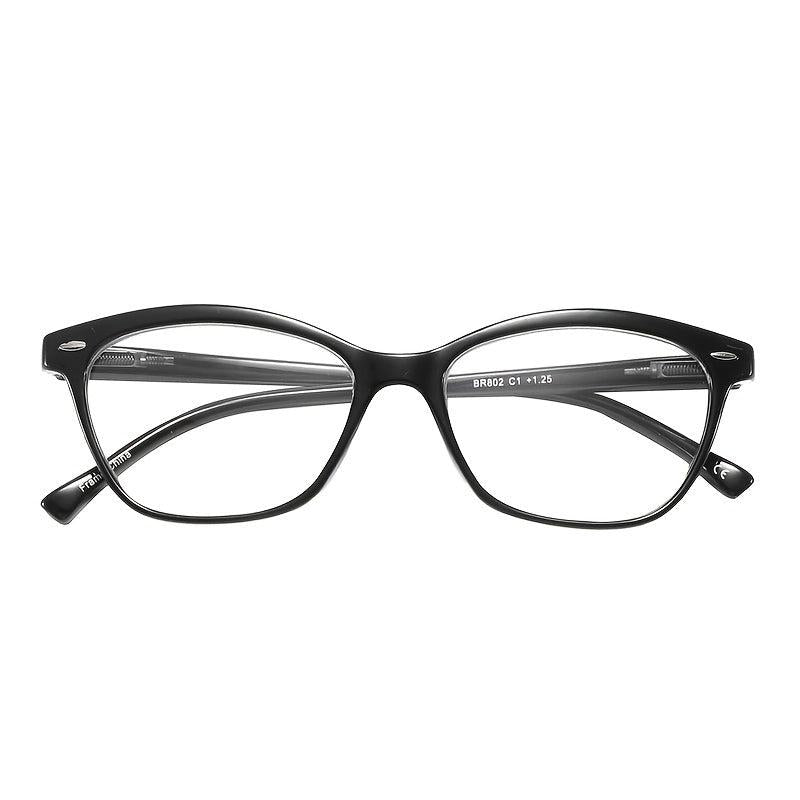 Women's Light Blocking Glasses Spring Hinge Anti Glare UV Eyeglasses