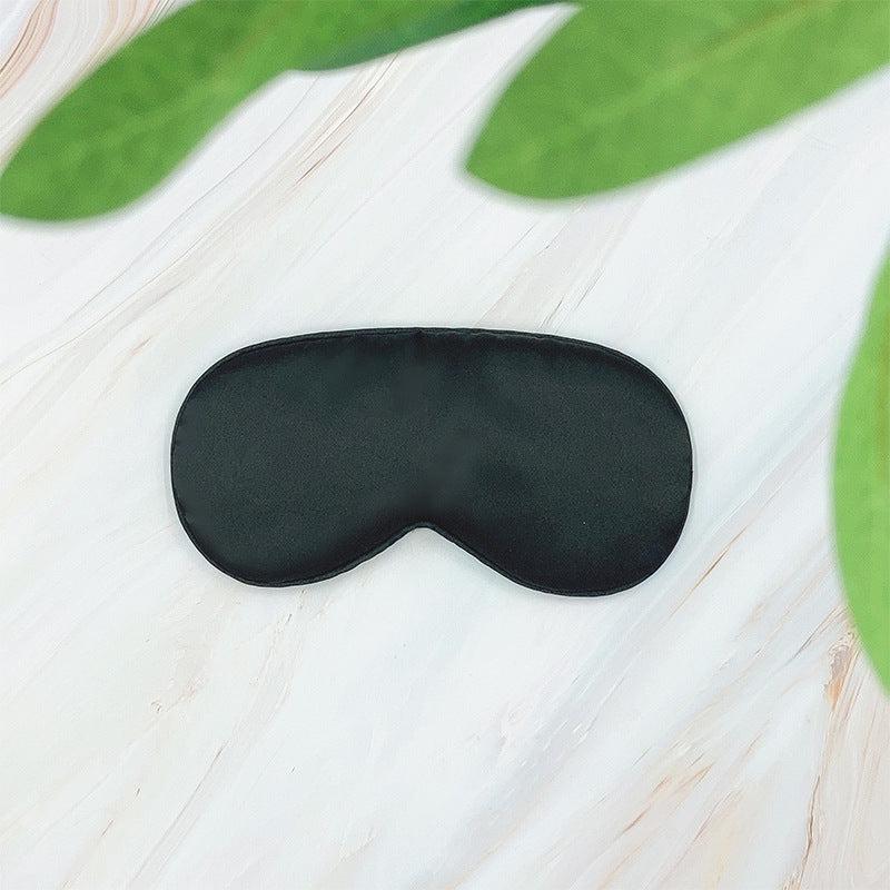 Simulation Silk Sleep Eye Mask Breathable Car Road Trip Travel Office Sleeping
