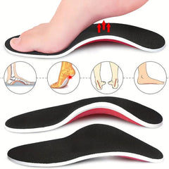Men's Extra Support Insoles, Shock Absorption & Arch Support