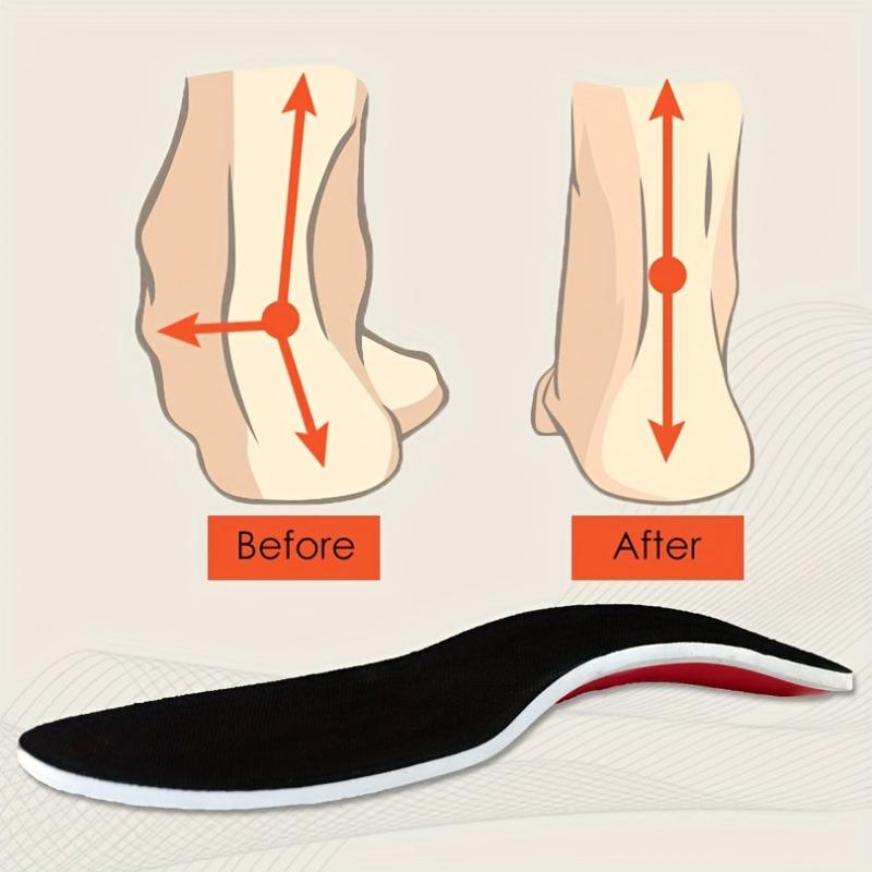 Men's Extra Support Insoles, Shock Absorption & Arch Support