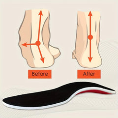 Men's Extra Support Insoles, Shock Absorption & Arch Support