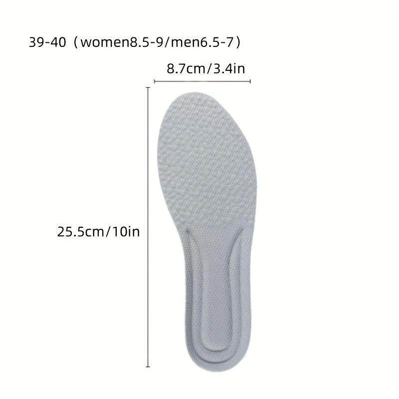 Soft & Shock Absorbing Sports Insoles for Men & Women - Full Sole Pads