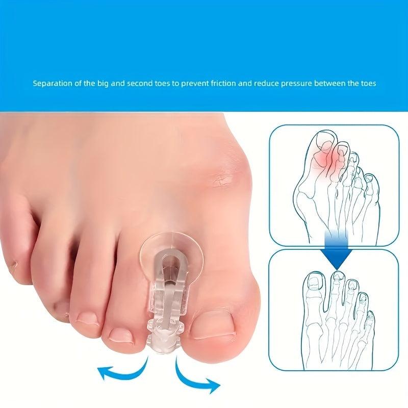 Toe Separators Silicone Toe Spacers For Overlapping Toes