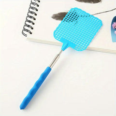 Creative Retractable Fly Swatter Long Handle Plastic Fly Swatter