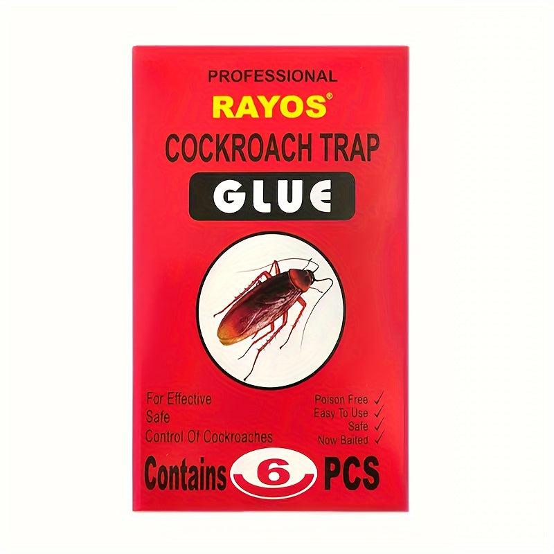 Cockroach Trap Glue Stickers - Powerful Insect Glue Traps for Home