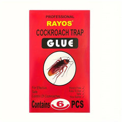 Cockroach Trap Glue Stickers - Powerful Insect Glue Traps for Home