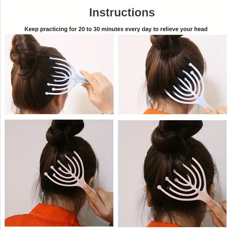 Handheld Scalp Massager 9 Claws Massage For Hair Care Office Home SPA