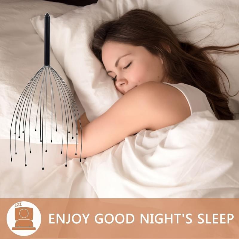 3pcs Head Massager Scratcher Handheld Scalp Massage Tingler For Deep Relaxation