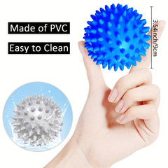 Spiky Massage Balls For Feet Back Hands Muscles - Firm Medium And Soft