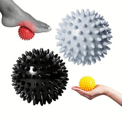 Spiky Massage Balls For Feet Back Hands Muscles - Firm Medium And Soft
