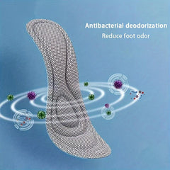Memory Foam Orthopedic Insoles Men Women Nano Deodorant Sports Insoles