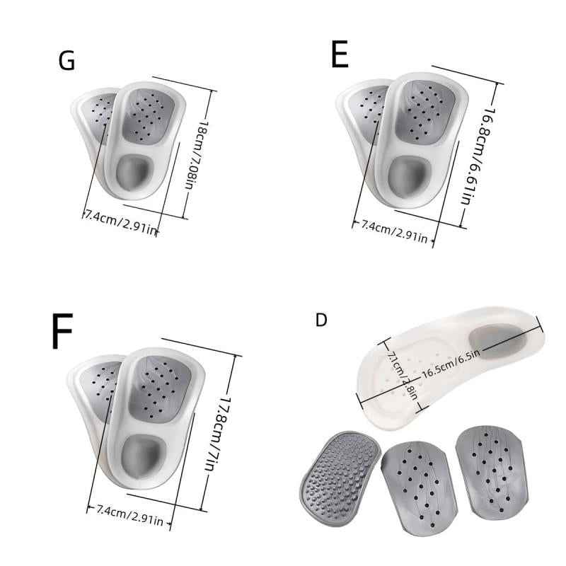 1pair Arch Support Insoles Improve Balance Alignment