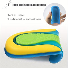 Heel Insoles High Elastic Shock Absorption Protective Heels